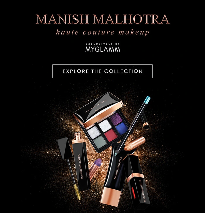 Welche Art von Schönheitsprodukten bietet Manish Malhotra an?